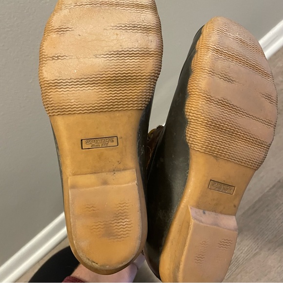 Sperry Brown Saltwater Duck Boots Winter 9 - Picture 12 of 13